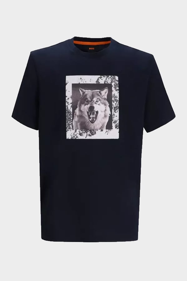 ΑΝΔΡΙΚΗ ΜΠΛΟΥΖΑ BOSS - 404 ΜΠΛΕ